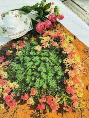TW-008 Wreath Wildflower Heart TW-008